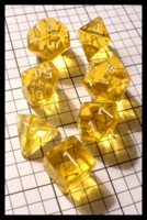 Dice : Dice - Dice Sets - Chessex Translucent Yellow w White Nums - Ebay Jan 2010